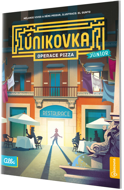 Kniha Albi Únikovka - Operace Pizza