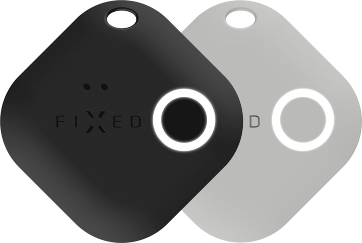 FIXED Key finder Smile s motion senzorem, DUO PACK, černá + šedá_1159248204