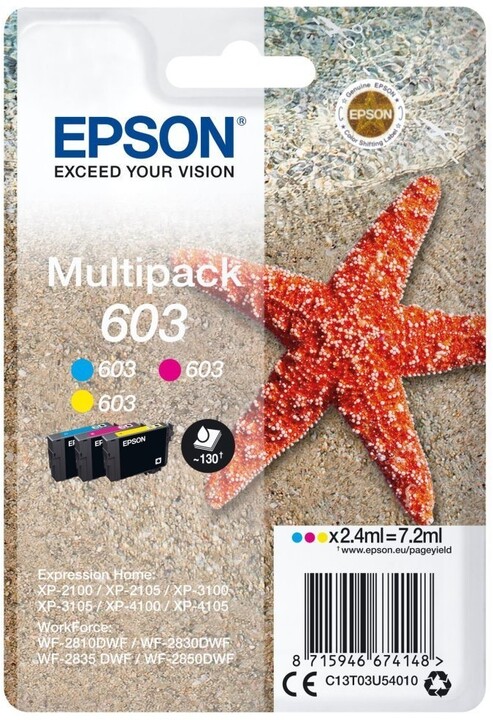 Epson T03U5, multipack CMY_684816516