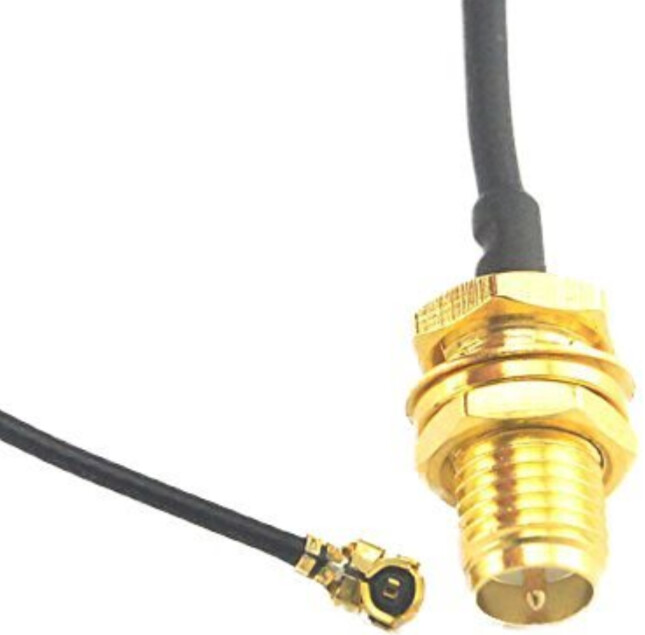 MaxLink Pigtail U.FL (IPEX) - RSMA female pigtail kabel, 11cm_523557675