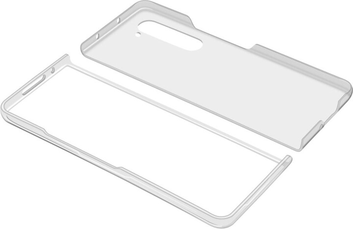 Cellularline zadní kryt s ochranným rámečkem Clear Duo pro Samsung Galaxy Z Fold5, čirá_224971170