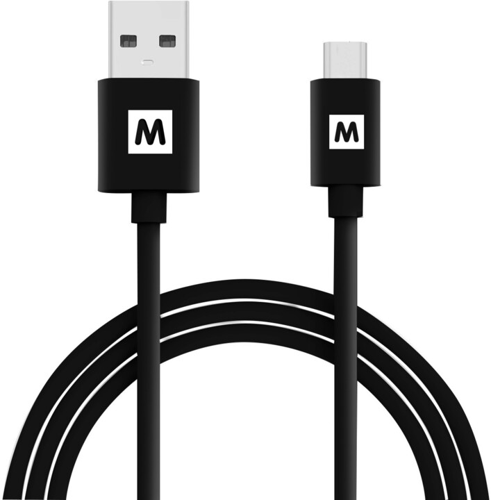 MAX MUC1100B kabel micro USB 2.0, 1m, černá