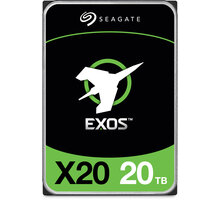 Seagate Exos X20, 3,5" - 18TB Poukaz 200 Kč na nákup na Mall.cz