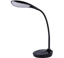 Emos LED stolní lampa DEL-1321, s USB, černá_1180015291