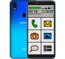 Aligator S5540 Senior, 2GB/32GB, Blue Antivir Bitdefender Mobile Security for Android, 1 zařízení, 12 měsíců v hodnotě 299 Kč - Zánovní zboží