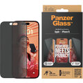 PanzerGlass ochranné sklo Privacy pro Apple iPhone 15 s instalačním rámečkem_1320146188