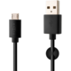 FIXED dlouhý datový a nabíjecí kabel s konektorem micro USB, 2 metry, 2,4A, černá_643079546