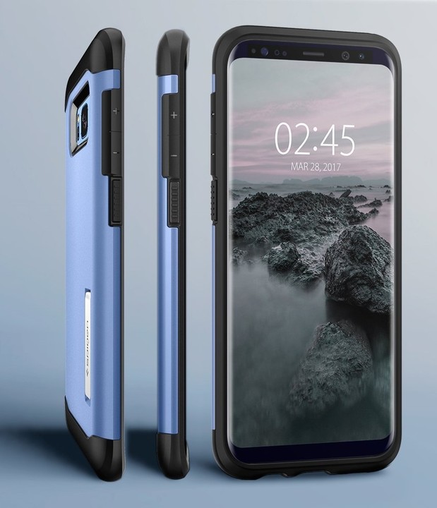 Spigen Slim Amor pro Samsung Galaxy S8+, blue coral_448511553