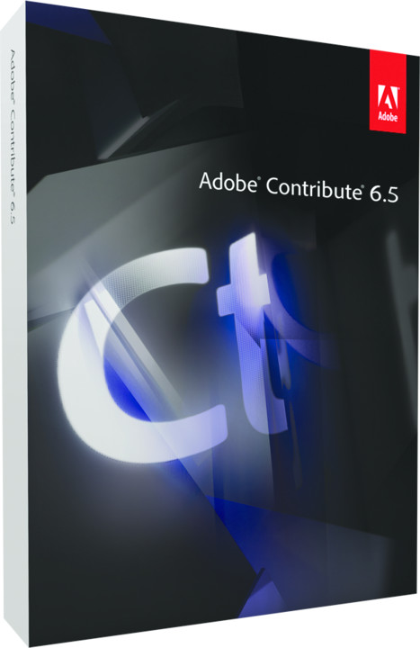 Adobe Contribute v.6.5, 1 uživatel, komerční - Mac - ENG_1277284701