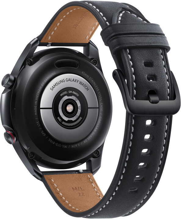 Samsung Galaxy Watch 3 45 mm LTE, Mystic Black_1152261896