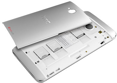 HTC One (M7) Dual SIM, stříbrná_1750425328