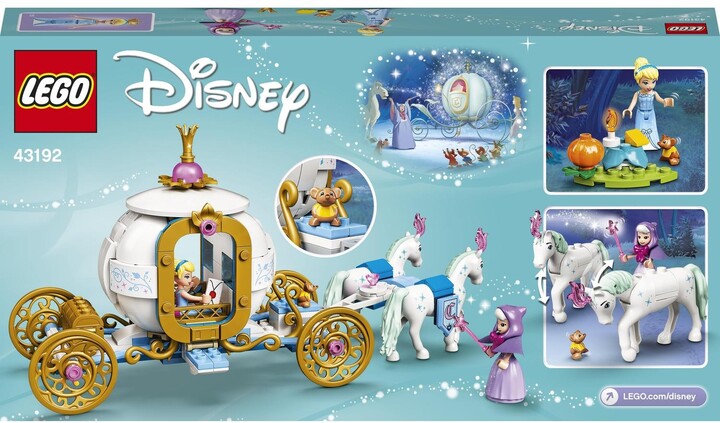 LEGO® Disney Princess 43192 Popelka a královský kočár_648542895