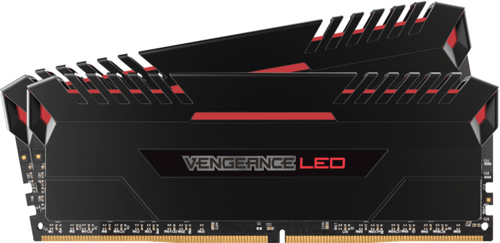 Corsair Vengeance LED Red 32GB (4x8GB) DDR4 2666_1827212391