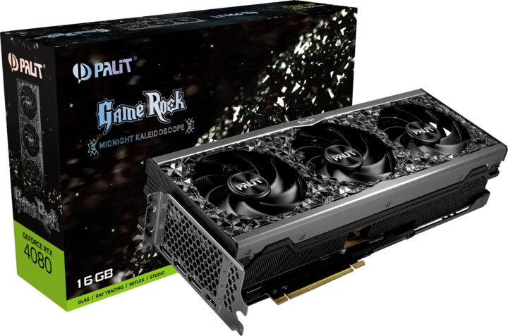 PALiT GeForce RTX 4080 GameRock, 16GB GDDR6X_421440473