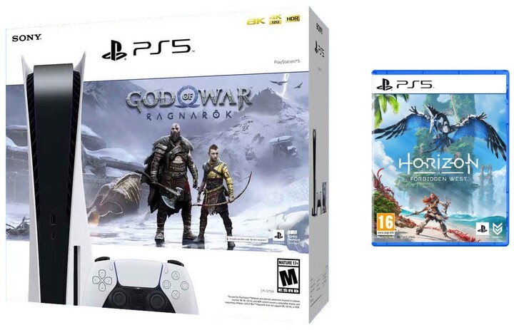 PlayStation 5 + God of War Ragnarök + Horizon Forbidden West_1579430720
