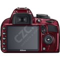 Nikon D3100 RED + objektivy 18-55 AF-S DX VR a 55-200 AF-S VR_1087827902