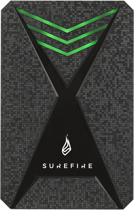 Surefire Gaming Bunker - 1TB, černá