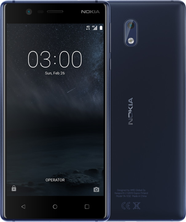 Nokia 3, Dual Sim, modrá_1646686298