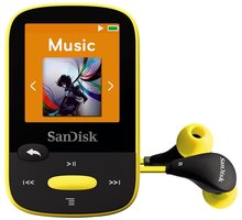 SanDisk Sansa Clip Sports 8 GB, žlutá_569359861