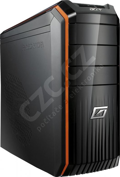 Acer Aspire G3620 Predator, černá-oranžová_161760501