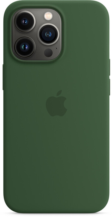 Apple silikonový kryt s MagSafe pro iPhone 13 Pro, jetelově zelená_1946834743