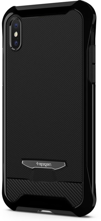 Spigen Signature Neo Hybrid zadní kryt pro iPhone X, černý_1651077644