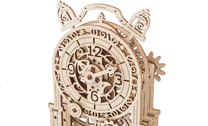 UGEARS stavebnice - Vintage Alarm Clock, dřevěná_571413631