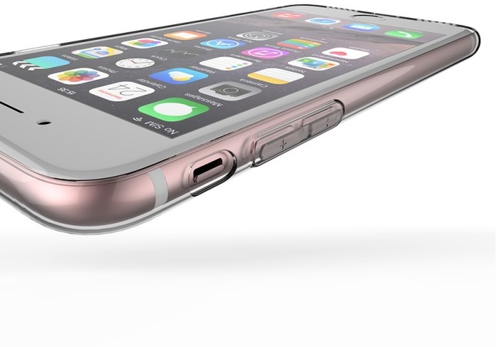 Mcdodo zadní kryt pro Apple iPhone 7/8, růžovo-čirá_1625104345
