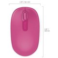 Microsoft Mobile Mouse 1850, růžová_1281975080