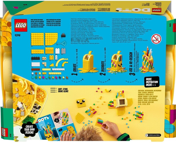 LEGO® DOTS 41948 Stojánek na tužky – roztomilý banán_1354370656