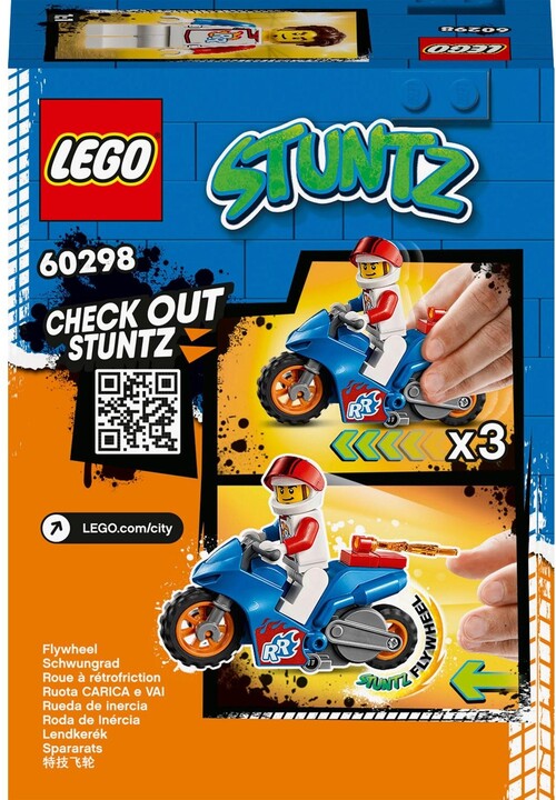 LEGO® City 60298 Kaskadérská motorka s raketovým pohonem_1137373287