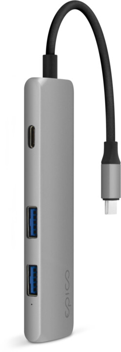 EPICO Hub 4K HDMI s rozhraním USB-C pro notebooky a tablety - vesmírně šedá_1726243108
