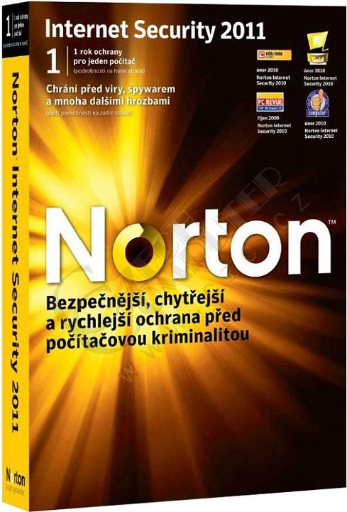 Norton INTERNET SECURITY 2011 CZ, 1 user_1423212070