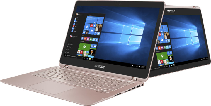 ASUS ZenBook Flip UX360UAK, růžovo-zlatá_2131374010