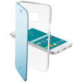 CellularLine Clear Book pouzdro typu kniha pro Samsung Galaxy S6, modrá