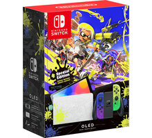 Nintendo Switch – OLED Model Splatoon 3 Edition, bílá/barevná_28749975
