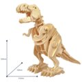Stavebnice RoboTime Dinosaurus - T-Rex, dřevěná_1607382321
