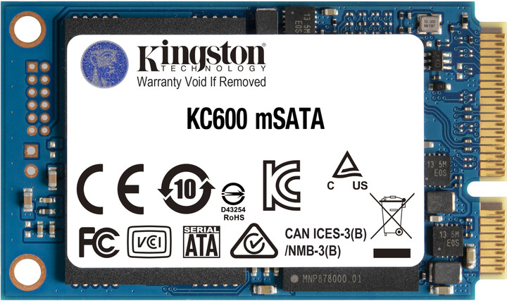 Kingston KC600, mSATA - 256GB_954675796