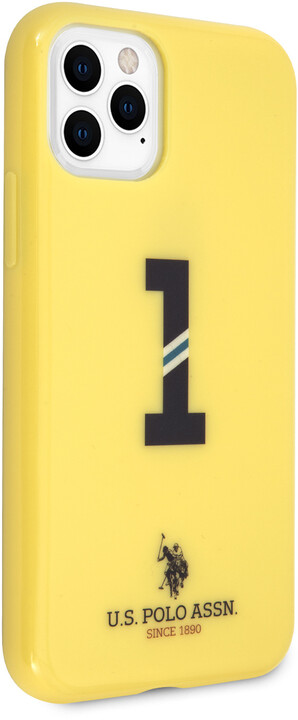 U.S. Polo ochranný kryt No1 Bicolor pro iPhone 11 Pro, žlutá_845291045