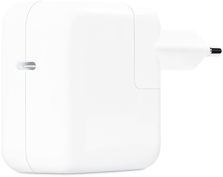 Apple napájecí adaptér USB-C, 30W, bílá_1057691528