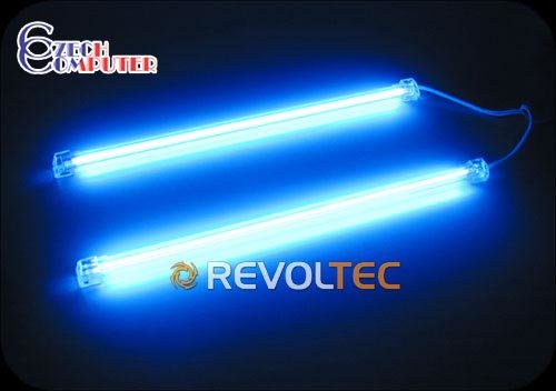 Revoltec Cold Cathode Twin-Set Blue, 10 cm_1890414838