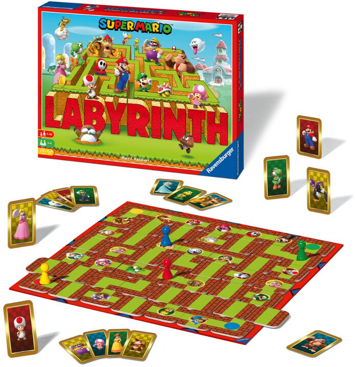 Desková hra Ravensburger Labyrinth - Super Mario_1152365159