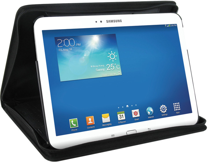 Filofax Metropol pouzdro pro Samsung Galaxy Tab 3 10.1&quot;, černá_725681171