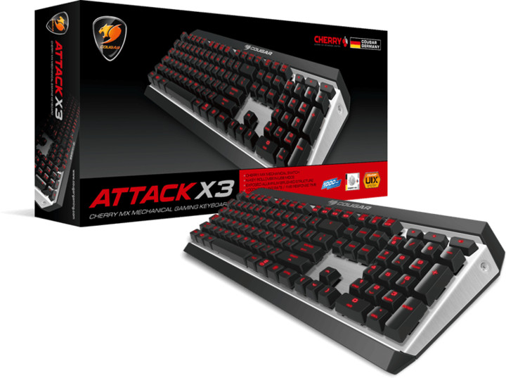 Cougar Attack X3, Cherry MX Brown, UK_1818767134