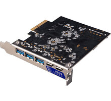 Akasa PCIe karta 2xUSB 3.2 Gen 2 Type-C a 3xType-A Poukaz 200 Kč na nákup na Mall.cz