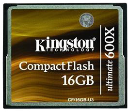 Kingston CompactFlash Ultimate 600x 16GB_1317947618