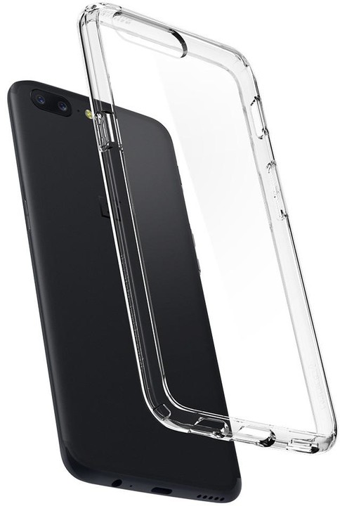Spigen Ultra Hybrid pro OnePlus 5, crystal clear_1279292116