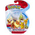 Figurka Pokémon - Pikachu, Larvitar a Flareon