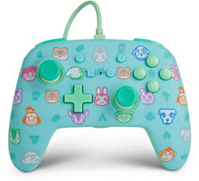 PowerA Enhanced Wired Controller, Animal Crossing (SWITCH) 1518388-01