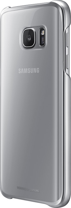 Samsung EF-QG930CS Clear Cover Galaxy S7, Silver_1332246725